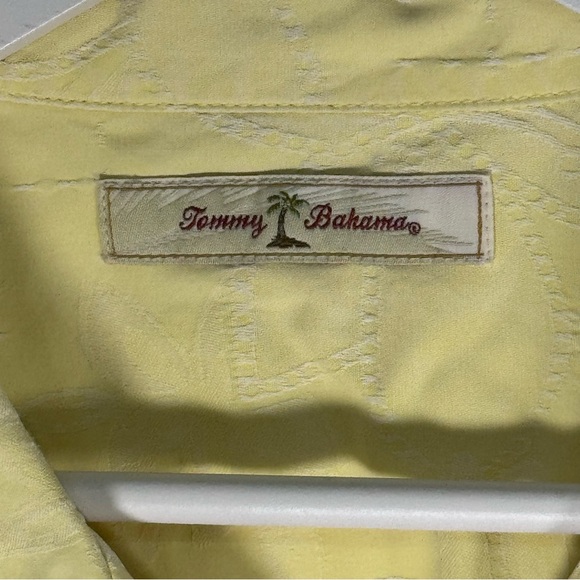 Elegant Yellow Silk Shirt tommy bahamma - Picture 2 of 8